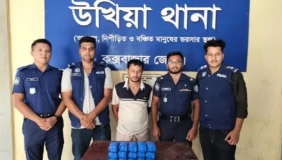 উখিয়ায় ৫০ হাজার ইয়াবাসহ যুবদল নেতা গ্রেফতার